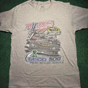 NASCAR Men's Grey T-shirt